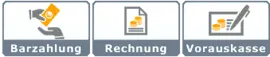 Zahlungsart bar, Rechnung