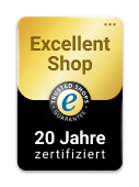 Excellent Shop Award 20 Jahre von Trusted Shops