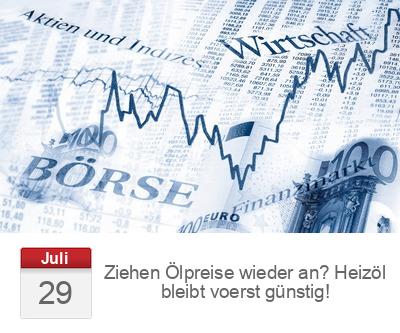 Ziehen Ölpreise wieder an? Heizöl bleibt voerst günstig!