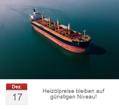Heizölpreise bleiben auf günstigen Niveau!