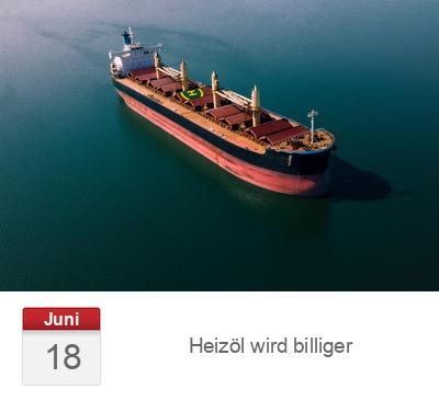 Heizöl wird billiger