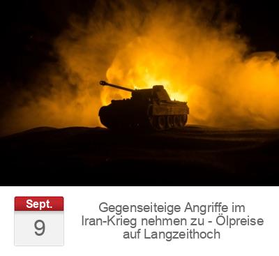 Gegenseiteige Angriffe im Iran-Krieg nehmen zu - Ölpreise auf Langzeithoch