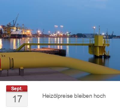 Heizölpreise bleiben hoch