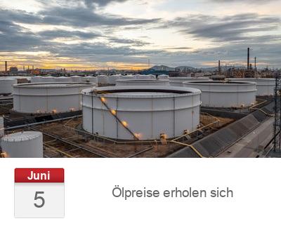 Ölpreise erholen sich