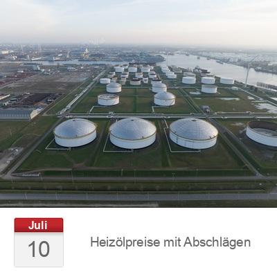 Heizölpreise mit Abschlägen