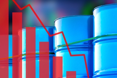 Fallender Ölpreis an der Börse